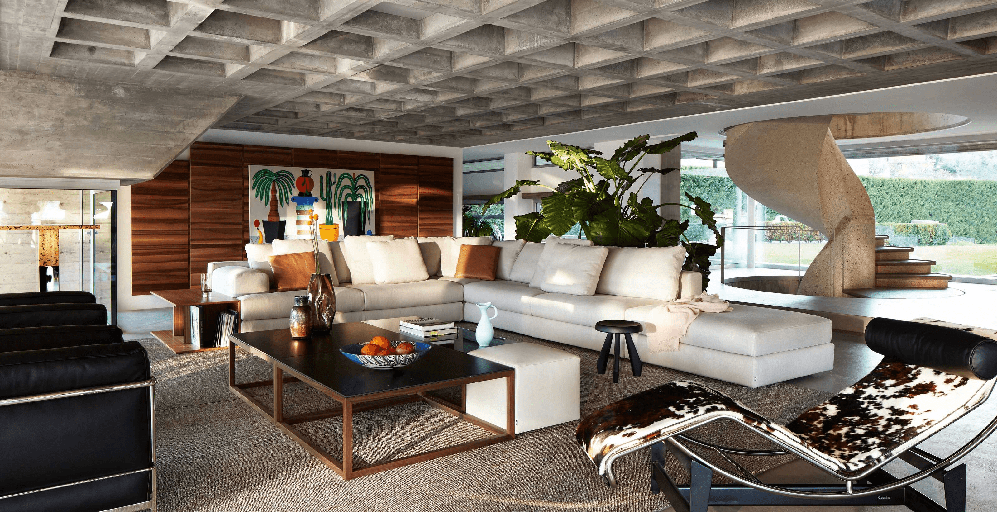 Không gian phòng khách trưng bày nội thất cao cấp tại nanoHome