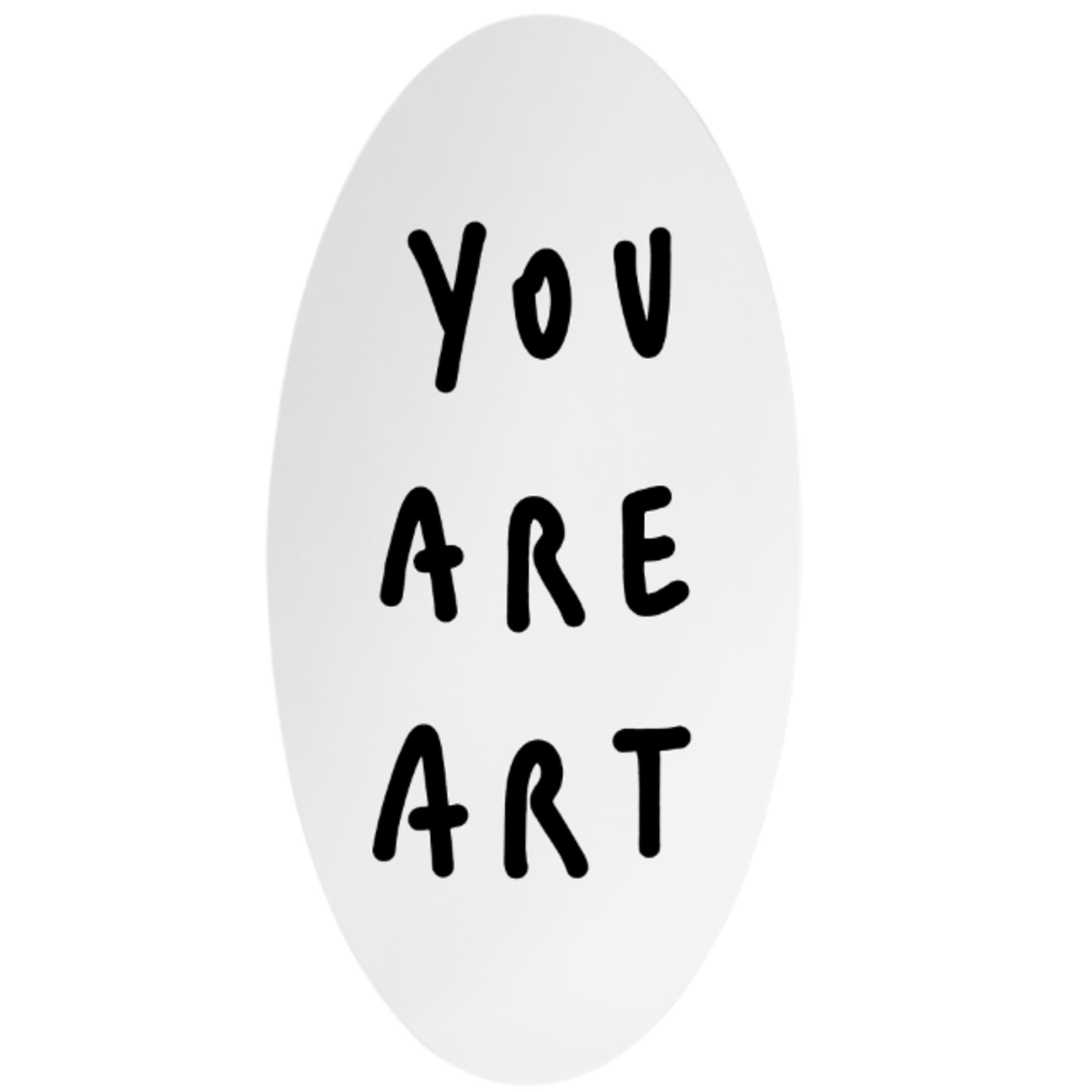 Gương ME FROM OUTSIDE "You Are Art", limited-edition, hiệu Cassina, model 09805000, kích thước 92x183cm