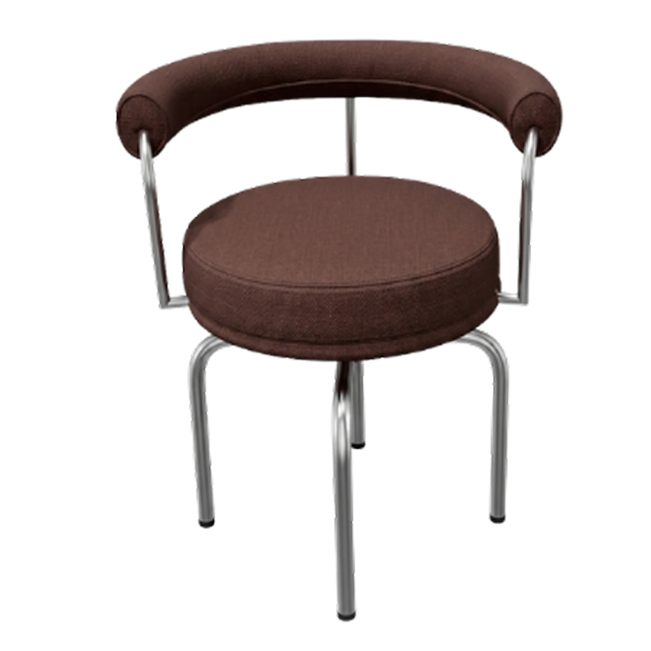 Ghế xoay 7 Fauteuil Tournant, durable, model 0070C0E0, kích thước 60x58x73 cm, bọc da SCOZIA 13X333 MOKA