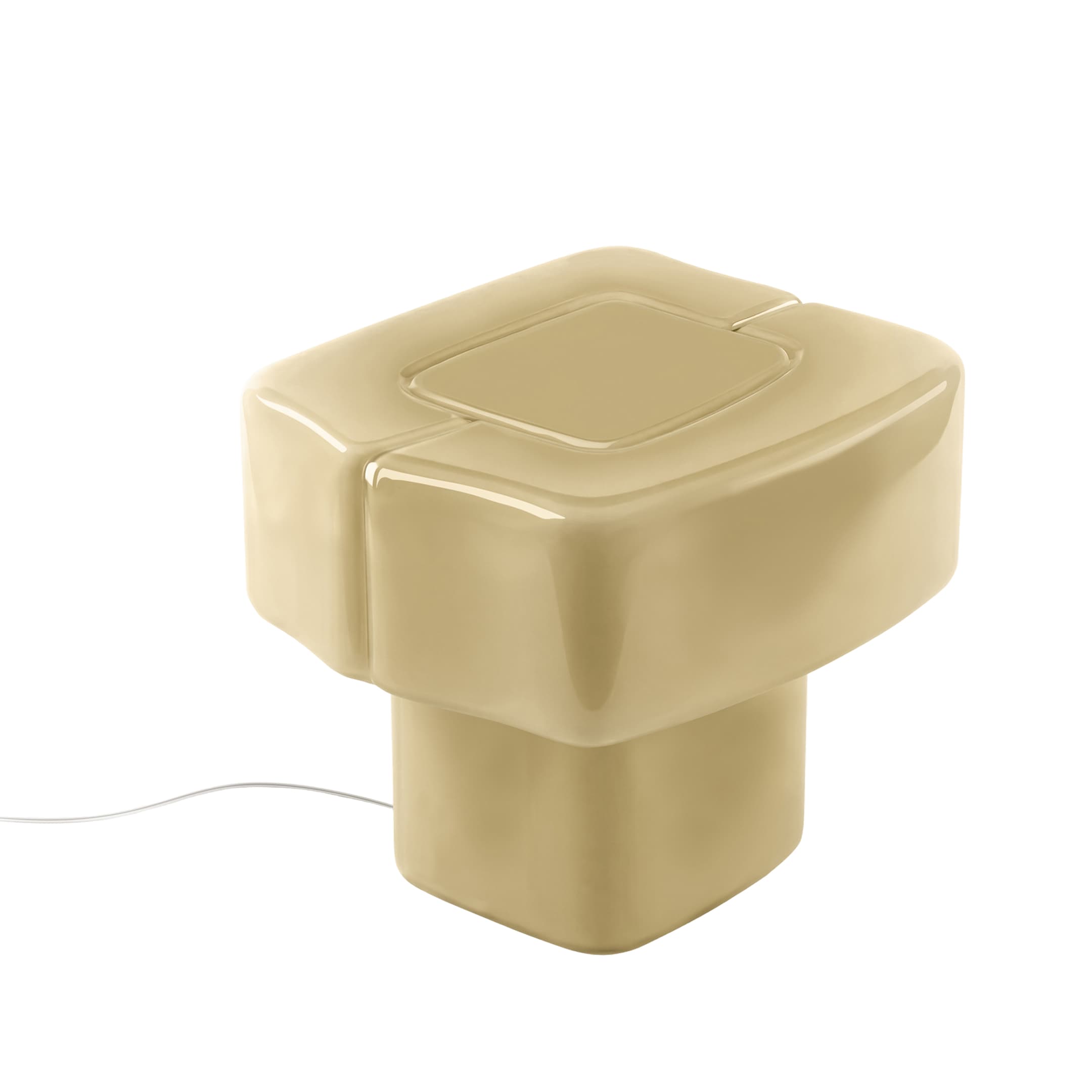 Đèn bàn Fluid Joinery Light, hiệu Cassina, model 073 T1 02, kích thước 37x34x35 cm, màu Bronze